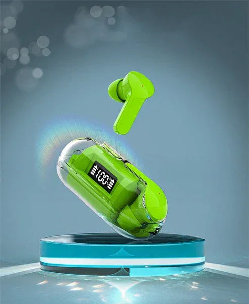 Crystal Wireless Earphones - Transparent Air 33 EMIRATE DEALS