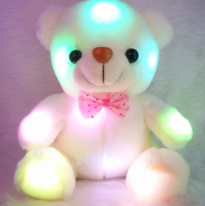 Plush Toy Bear Colorful Glowing Teddy Bear - Emirate Deals