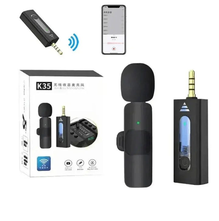 Smart Wireless Lavalier Microphone EMIRATE DEALS