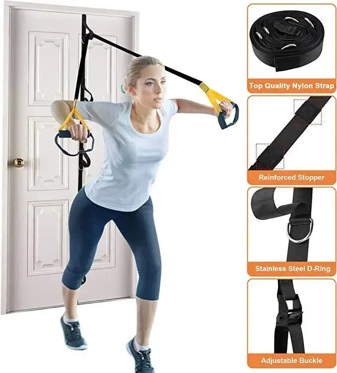 Tension Rope Suspension Training Belt Accessories EMIRATE DEALS