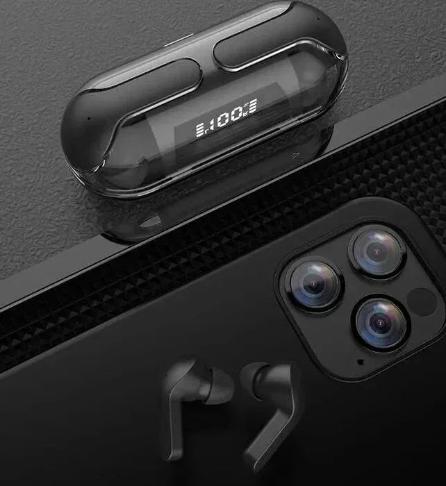 Crystal Wireless Earphones - Transparent Air 33 EMIRATE DEALS
