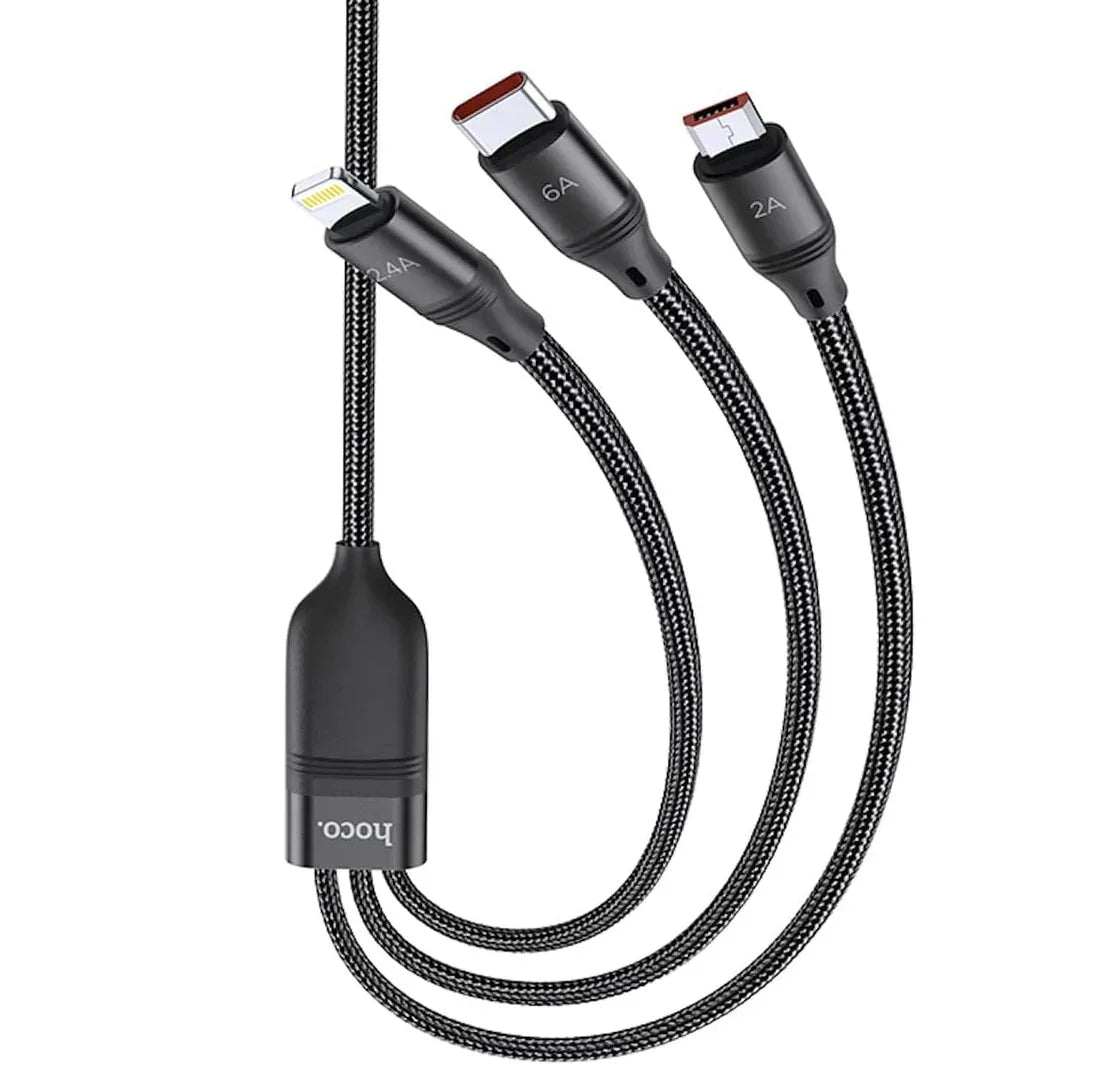 Hoco - 3-in-1 USB (U104) EMIRATE DEALS