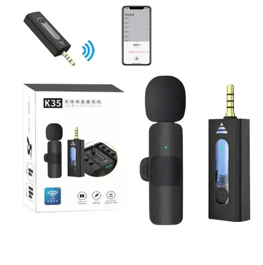 Smart Wireless Lavalier Microphone EMIRATE DEALS
